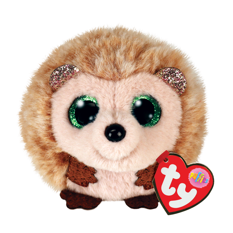 Ty Puffies Collection - Hazel Brown Hedgehog - 4"-TY Inc-Little Giant Kidz