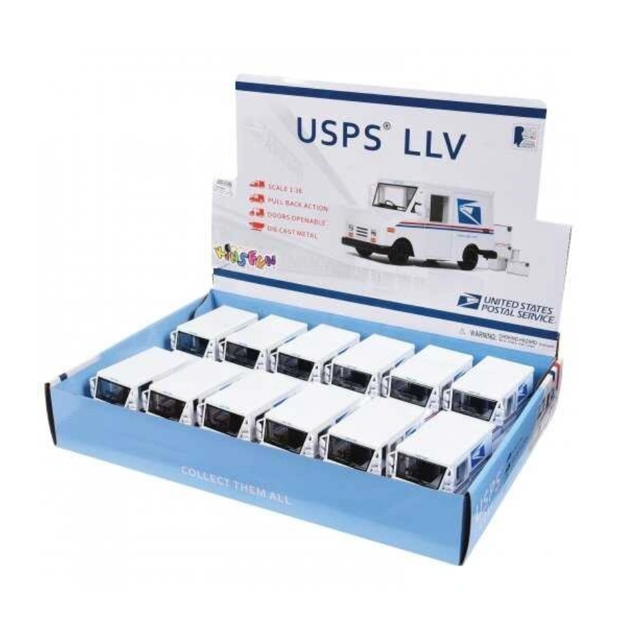 U.S. Toy Die Cast USPS LLV Mail Truck