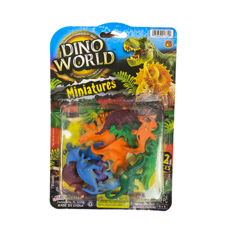 Universal Specialties Dino World Miniatures-JA-RU INC-Little Giant Kidz