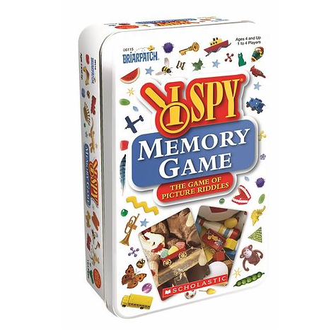 University Games I Spy Memory Travel Game Tin-University Games-Little Giant Kidz