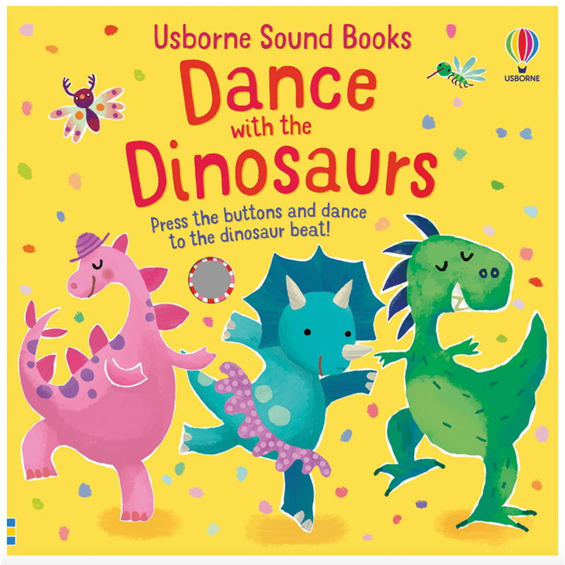 Usborne Books: Dance with the Dinosaurs (Board Book)-EDC-USBORNE-Little Giant Kidz