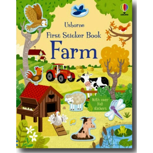 Usborne Books: First Sticker Book - Farm-EDC-USBORNE-Little Giant Kidz