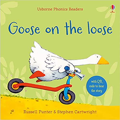 Usborne Books: Goose on the Loose (Paperback Book)-EDC-USBORNE-Little Giant Kidz
