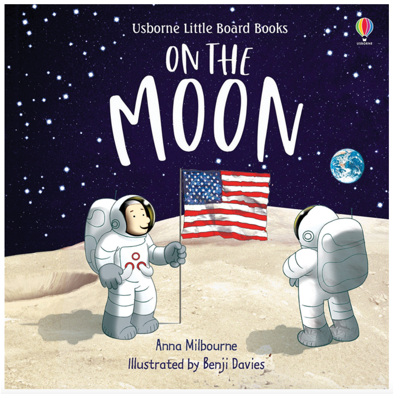 Usborne Books: Little Board Books - On the Moon-EDC-USBORNE-Little Giant Kidz