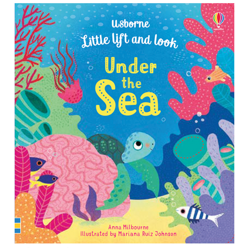 Usborne Books: Little Lift and Look Under the Sea (Board Book)-EDC-USBORNE-Little Giant Kidz