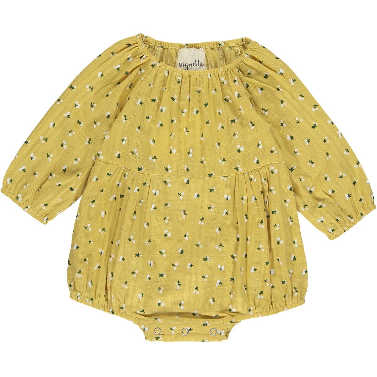 Vignette Gold Floral Daisy Bubble-VIGNETTE-Little Giant Kidz