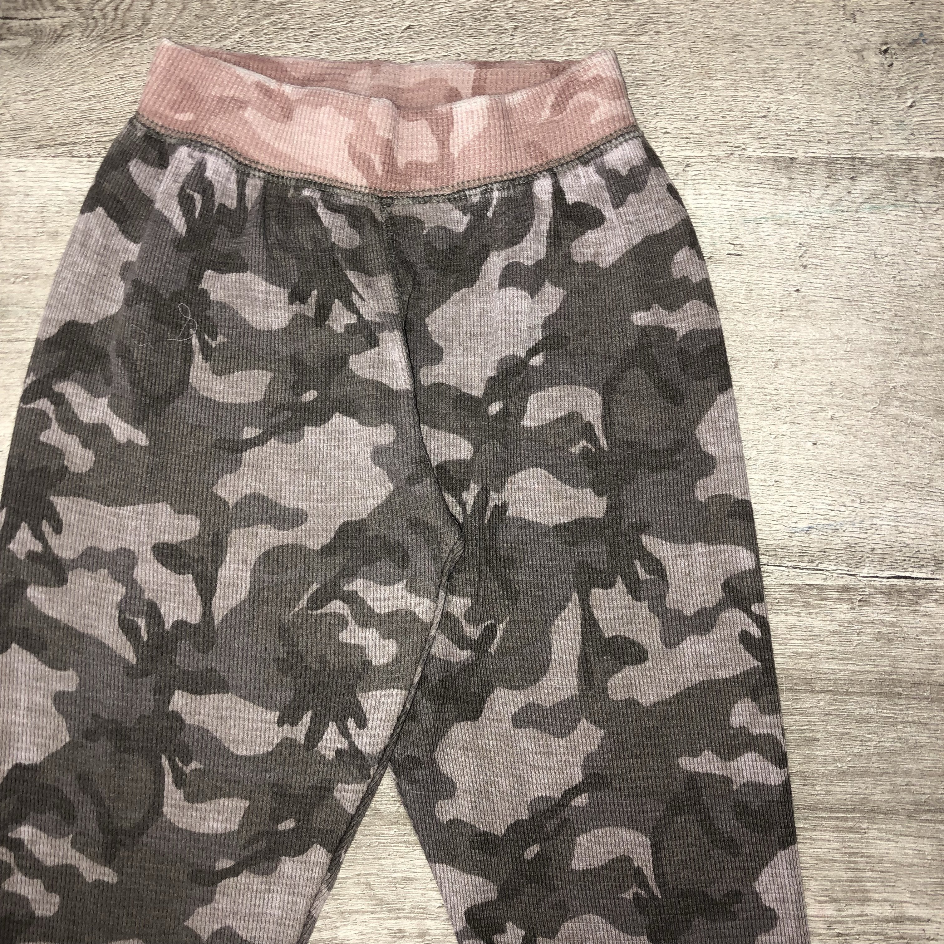 Vintage Havana Camo Thermal Lounge Pant-VINTAGE HAVANA-Little Giant Kidz