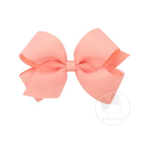 Wee Ones Extra Small Organza Overlay Bow-WEE ONES-Little Giant Kidz