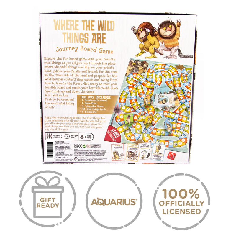 Where the Wild Things Are Journey Board Game-NMR Distribution America-Little Giant Kidz