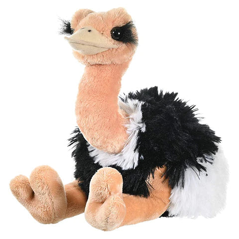 Wild Republic Cuddlekins Ostrich Stuffed Animal - 12"-Wild Republic-Little Giant Kidz