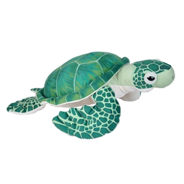 Wild Republic Green Sea Turtle Stuffed Animal - 20"-Wild Republic-Little Giant Kidz