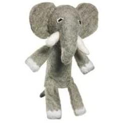 Wool - DZI Handmade Wild Woolie Ornament - Elephant-DZI Handmade-Little Giant Kidz