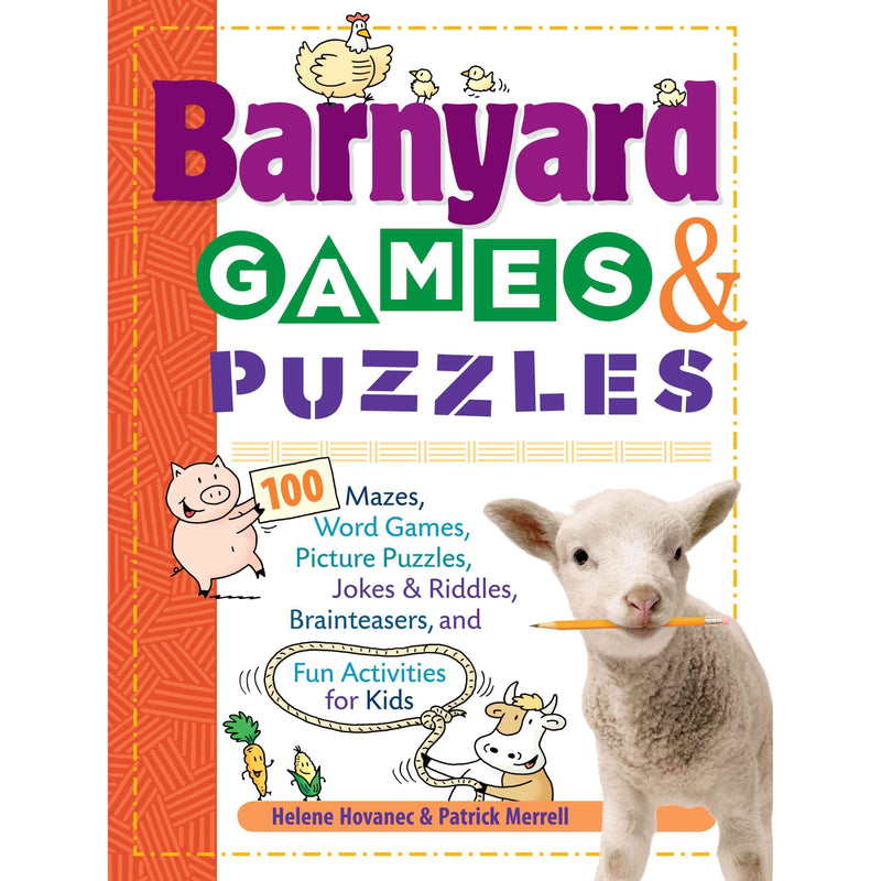 Workman Publishing: Barnyard Games & Puzzles-Workman Publishing-Little Giant Kidz