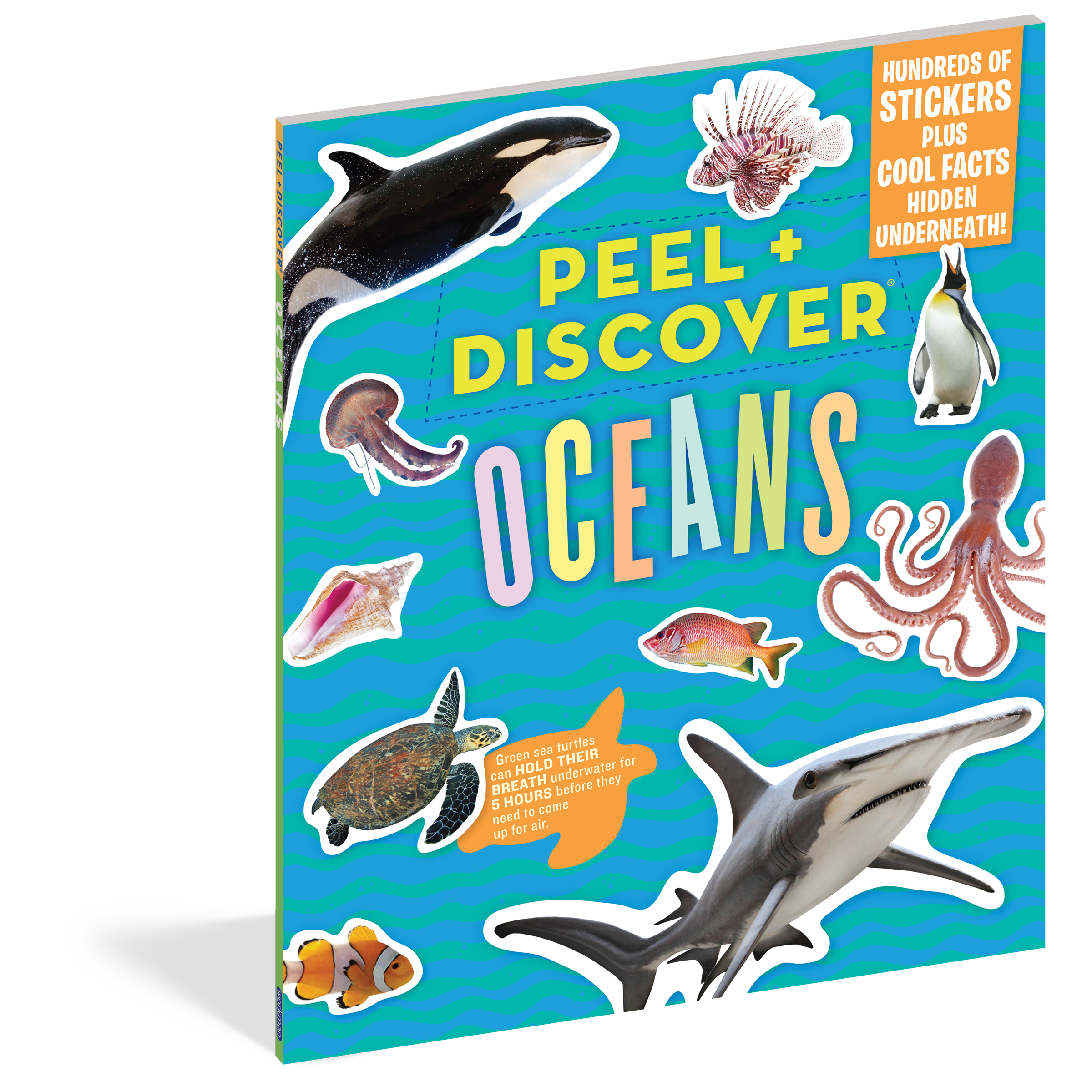 Workman Publishing: Peel + Discover: Oceans-HACHETTE BOOK GROUP USA-Little Giant Kidz