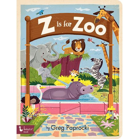 Z is for Zoo (Board Book)-GIBBS SMITH-Little Giant Kidz