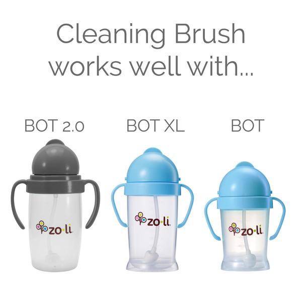 ZoLi BOT Straw Cleaning Brush (2 Pack)-ZOLI-Little Giant Kidz