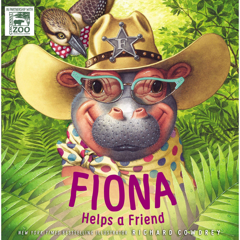 Zonder Kidz: Fiona Helps a Friend (A Fiona the Hippo Book) (Hardcover Book)-HARPER COLLINS PUBLISHERS-Little Giant Kidz