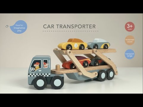 Tender Leaf Toys Car Transporter - Stylish Cars