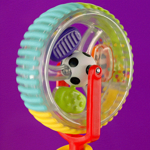 Sassy Baby Wonder Wheel Tray Toy